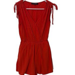 One Clothing Red Sleeveless Romper Size S